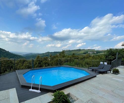 Ca'd Felice - Villa nella natura con vista Langhe