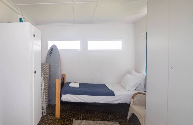 One of the only original Straddie beach shacks left standing.