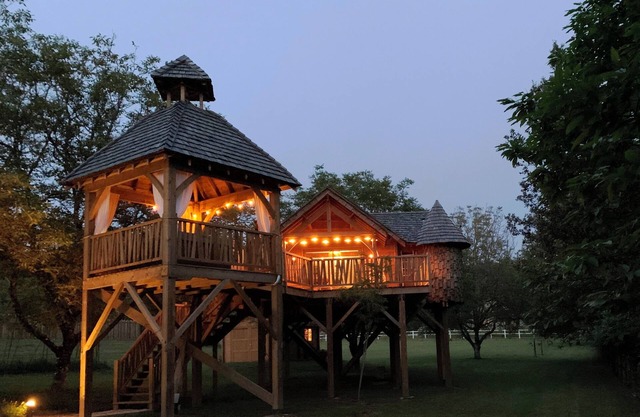 Berghütte & SPA: Béquia in der Domaine de campagnac / privates SPA