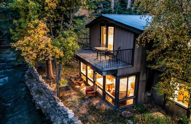 Cabin on Big Cottonwood River