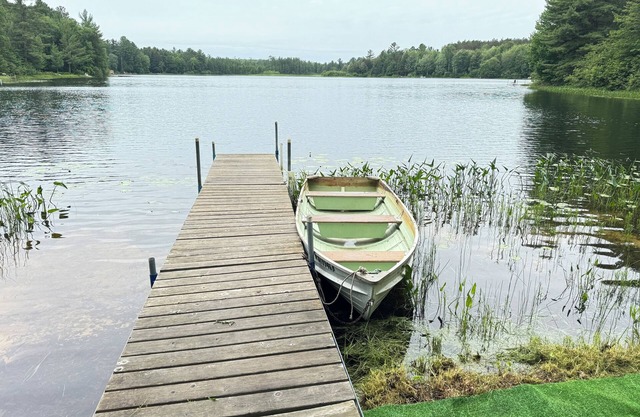Cabin on lake . Pet friendly