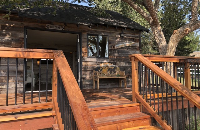 Cabin on the Cliff of the Snake River