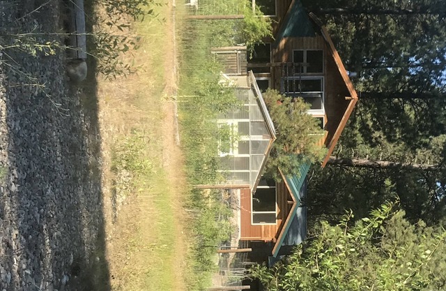 Hütte an der South Fork des Payette River