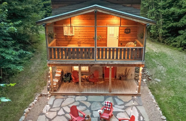 Cabin on the WB Ausable River, waterfront, private