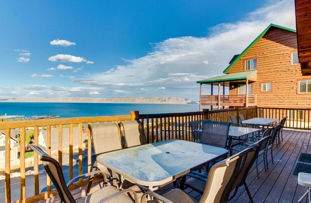 Cabin Overlooking The Harbor