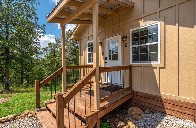 Cabin #2 @ Rock Creek Cabins! Back Porch to Enjoy the View & Pet Friendly!