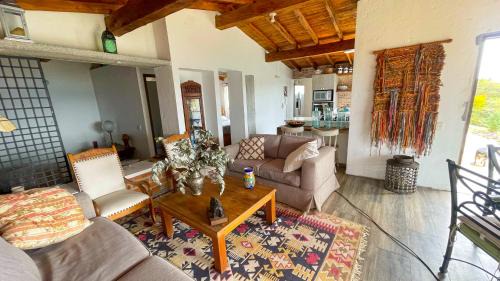 Cabin with Jacuzzi View with Fireplace