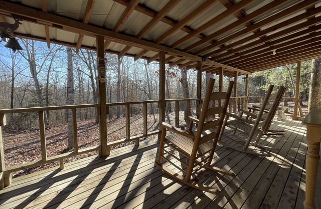 Cabin with Pond on 6 Private Acres --1.5 miles from Montauk Park, Near Salem