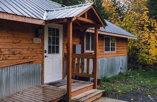 Abgeschiedene Hütte entkommen in der Nähe von Olympic National Park