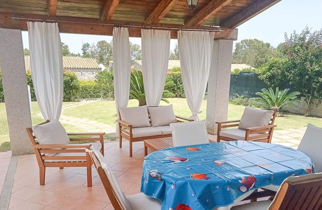 Cala Sinzias, Ferienhaus Stella, 4 Personen, 500 Meter vom Strand entfernt
