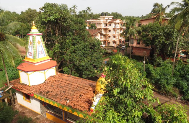 Calangute, Goa, Kyle Gardens, Erdgeschoss Apt in schöner Anlage