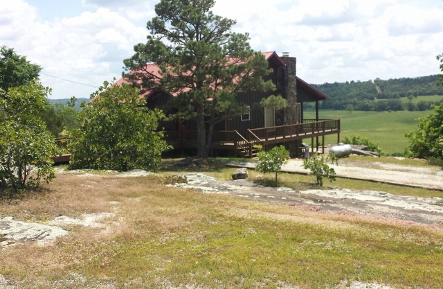 Calico Rock Cabin-500 Calico St (390 Chessmond Ferry Rd) mit Blick auf den White River