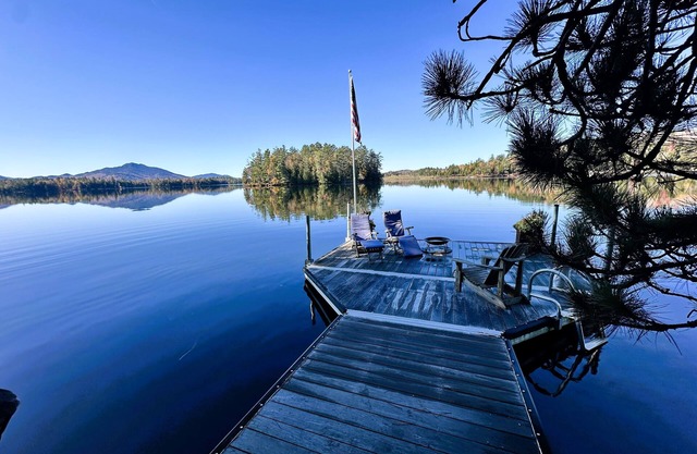 Camp Bear Claw, private home on the shores of Oseetah Lake.