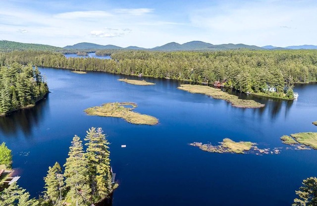 Camp Oxbow on Rainbow Lake in the heart of the Adirondack Mountains
