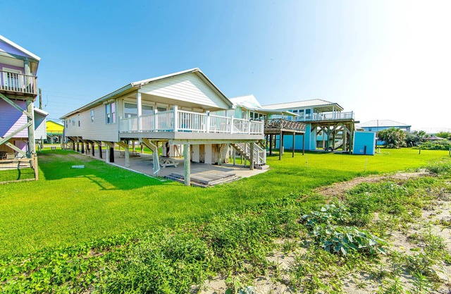 Campanile ist ein Strandcamp mitten auf Grand Isle