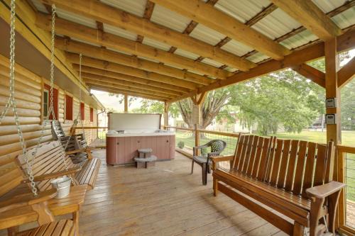 Campbell Retreat in Maggie Valley with Deck!