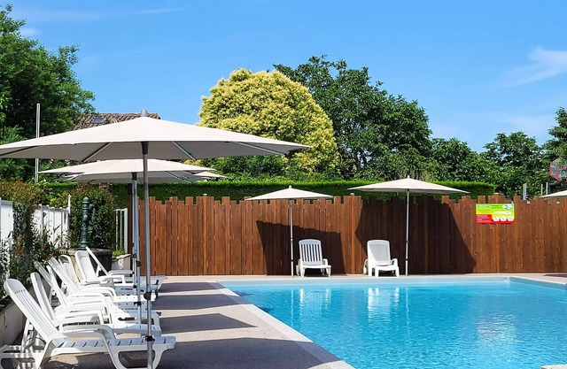 Camping Village La Rivière Fleurie**** - Premium 3-room mobile home for 4 people Air-conditioned