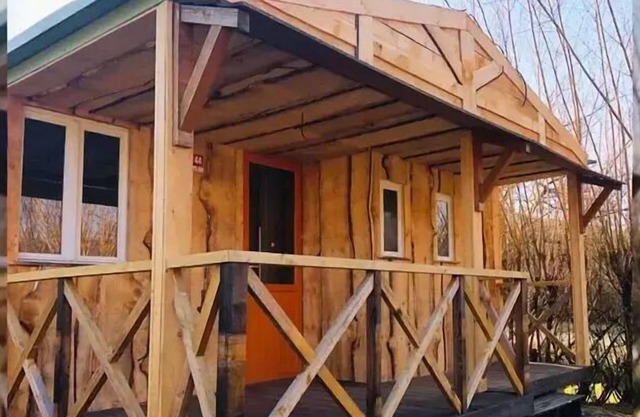 Camping Ecologique la Roche d'Ully**** - Cottage Ailme 3 rooms 4 people