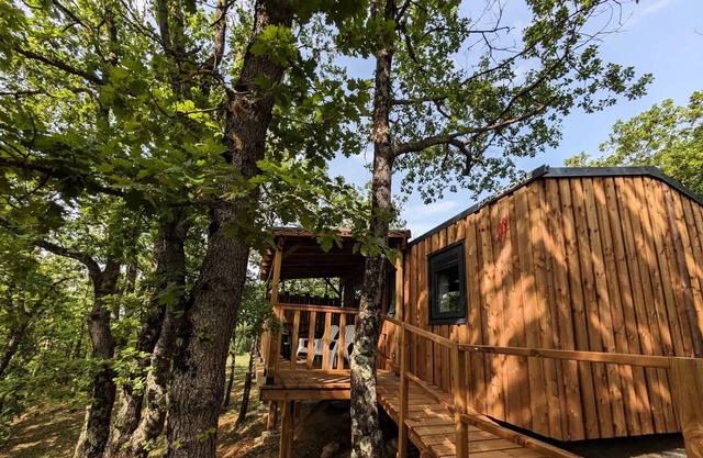 Camping le Roc del Rey* - Mobile home cabin for 4 people