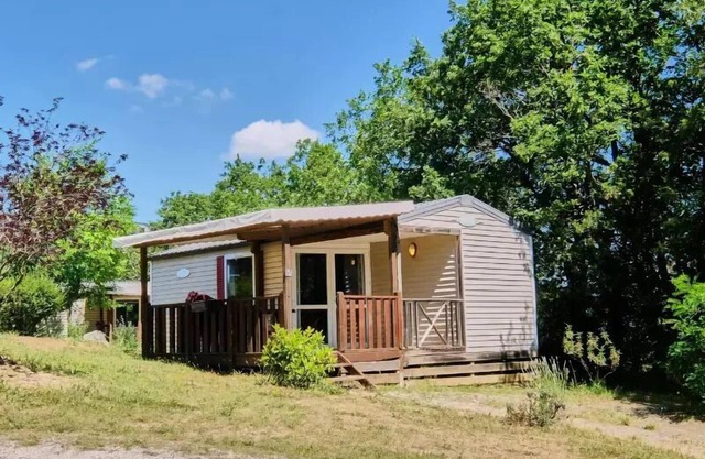 Camping Couriou **** - Mobilheim Comfort 3 Zimmer 4 Personen