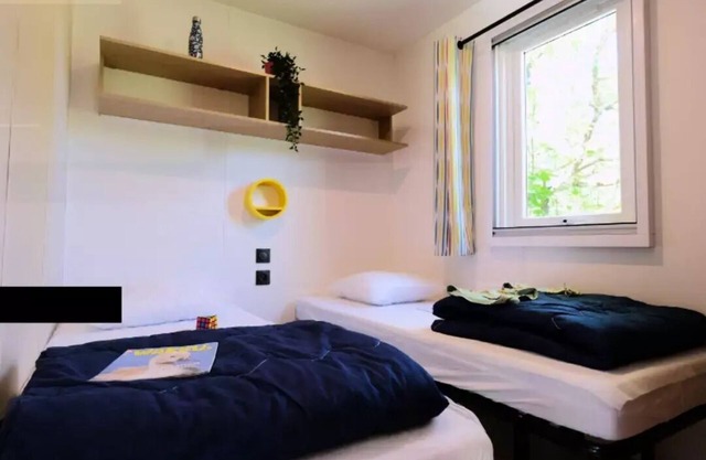 Camping Couriou **** - Mobilheim Confort Plus 3 Zimmer 4 Personen