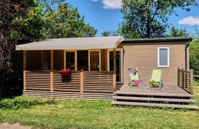 Camping Couriou **** - Mobile Home Premium 3 Zimmer 4 Personen