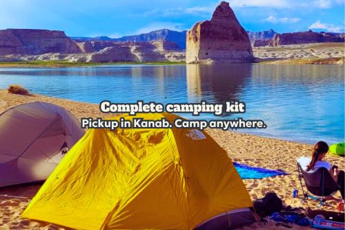 Campkit - Complete Camping Kit, Pickup in Kanab