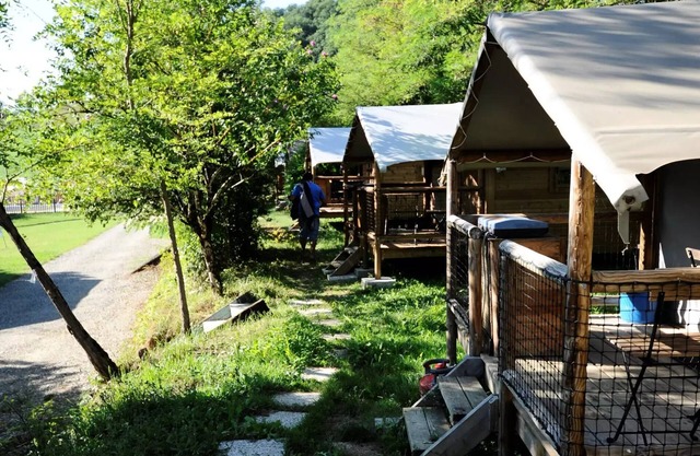 Camping Du Lac *** - Cabane Lodge 2 Zimmer 2 Personen