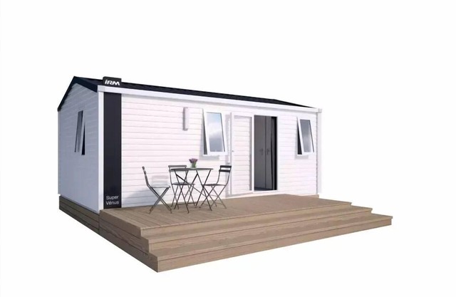 Camping Le Moulin **** - Mobil Home Venus 3 Zimmer 4 Personen