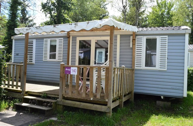 Campsite Le Moulin **** - Mobile home Family Plus 4 rooms 7 people Air-conditioned