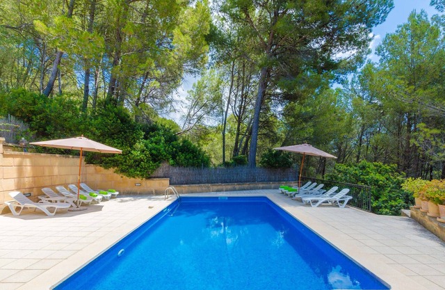 CAN PERE VELL - Ferienhaus mit privaten Pool in ANDRATX. WiFi gratis