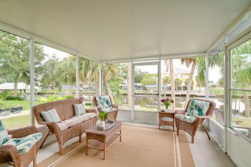 Canal-Front Relaxation Crystal River Home with Dock