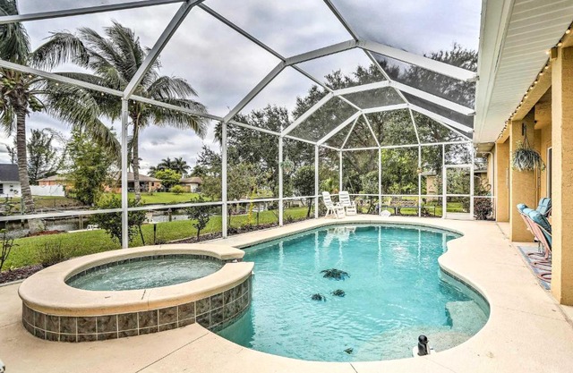 Canalfront Cape Coral Home with Private Dock!