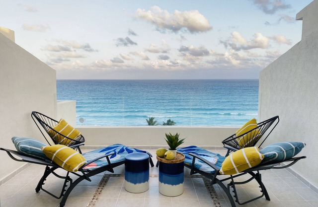 Beachfront Three Bedroom Coastal Penthouse