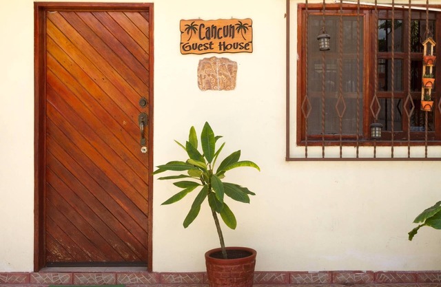 Cancun Guest House 3 in der Nähe von Ado Bushaltestelle und 25 min Flughafen