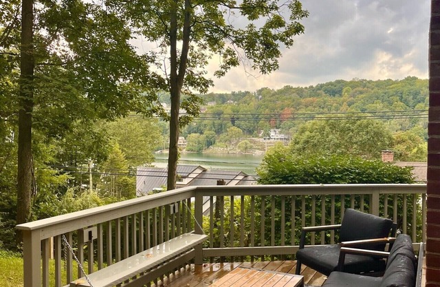 Candlewood Lake Retreat with year round views