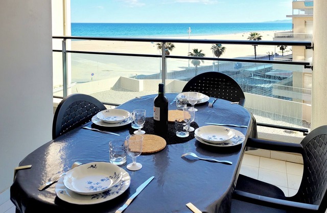 Canet-en-Roussillon - Studio 4 Pers - Terrasse - Privater Parkplatz