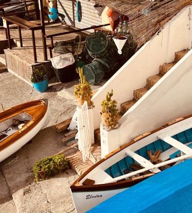 Capri magic house on the beach