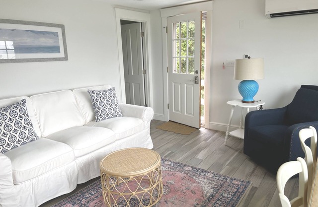 Carriage House with Beautiful Water View, Steps to Beach & Main Street