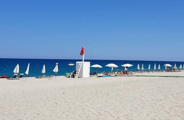 Casa Iorana F: A welcoming two-story ancient watch tower located right on the beach, with Free WI-FI.