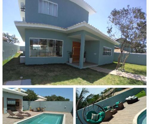 Casa ampla com 5 suítes a 10 minutos de Geribá