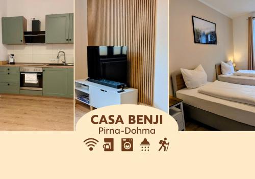 CASA BENJI Dohma - geräumige FeWo - Familien - Parkplatz - Waschmaschine