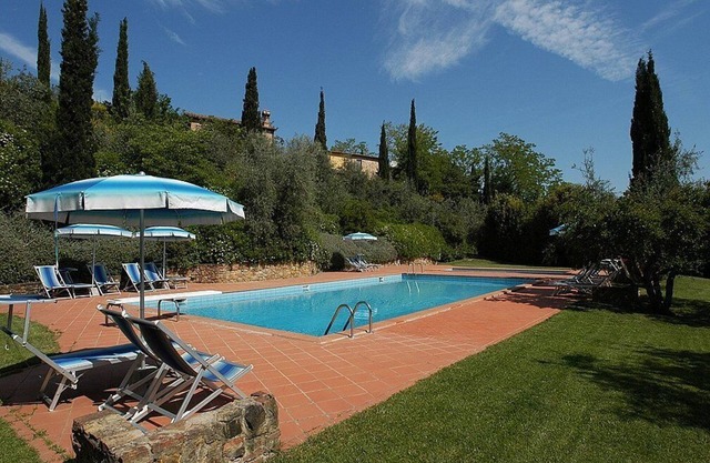 Casa Bonaventura A: Eine gemütliche Wohnung im charakteristischen Stil der toskanischen Landschaft.