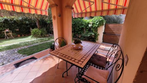 Casa con giardino privato
