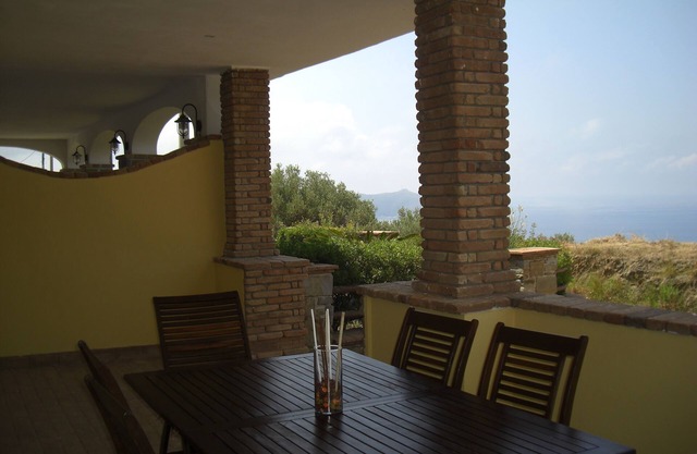 Herrliche und geräumige Wohnung mit herrlichem Blick auf Capo Palinuro
