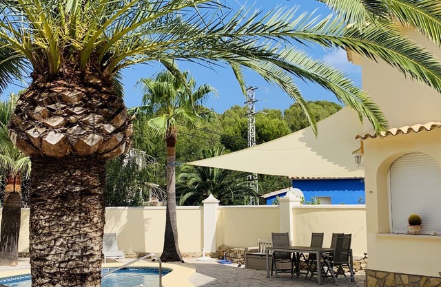 Casa Eminando de DENIA,eine Ferienvilla in top Lage mit Berg- und Meerblick
