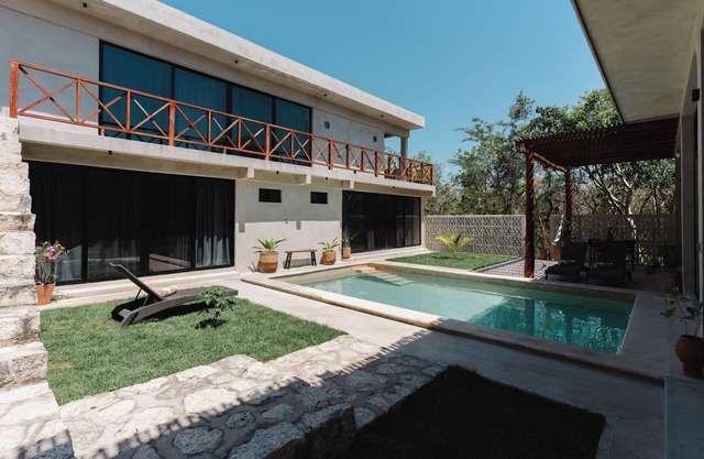 Casa Ideal Para Familias y Viaje con Amigos, muy Privada. Cerca de Chichen Itzá