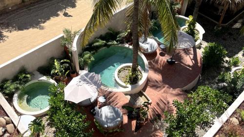 Casa Leah Puerto Escondido - Exclusive Zicatela Beach Oasis Boutique Apartment with 2 outdoor Pools - Steps to the Beach - AC in Bedroom - 7
