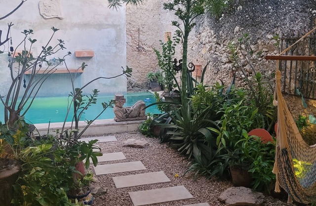 CASA LOLA - Romantische böhmische Kolonialzeit in Centro Historico mit privatem Pool