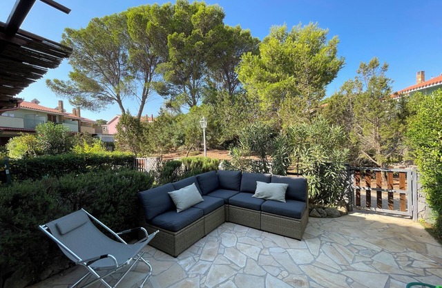Casa Luna within walking distance of Porto Pino beach